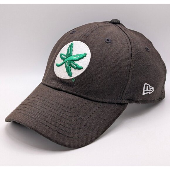 Ohio State Buckeyes New Era 39THIRTY Fitted Hat Buckeye Leaf Medium/Large OSU - Picture 1 of 5